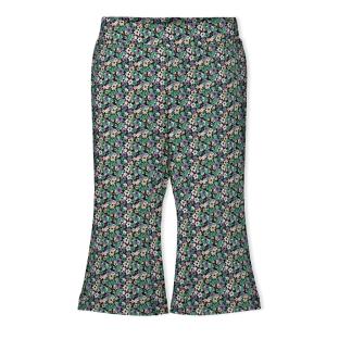 Pantalon Noir/Vert Fille KIDS ONLY Flared pas cher