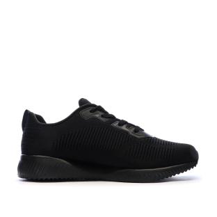 Baskets Noires Femme Skechers Bobs Squad Tough Talk vue 2