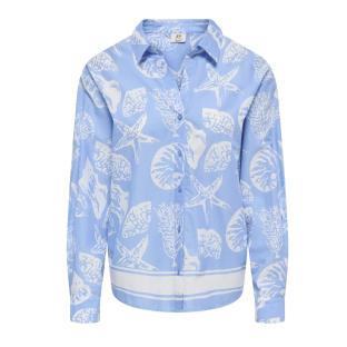 Chemise Bleu Femme JDY Yanna vue 0