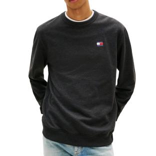 Sweat Noir Homme Tommy Hilfiger Badges vue 0