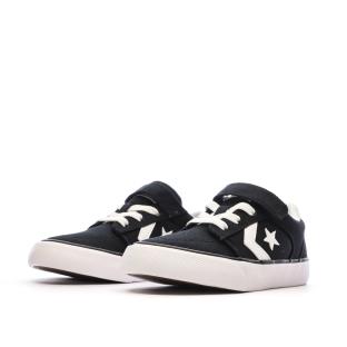 Baskets Noires Garçon Converse Belmont vue 6