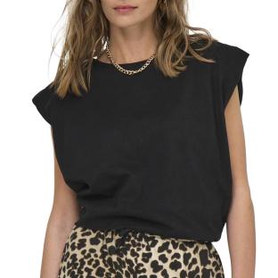 T-Shirt Noir Femme JDY Mara vue 0