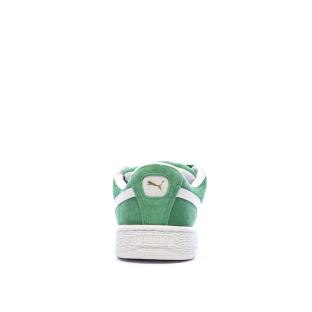 Baskets Verte Femme Puma Suede XL vue 3