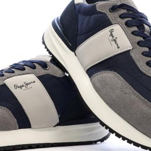 Baskets Bleu Homme Pepe jeans Buster Supra vue 0
