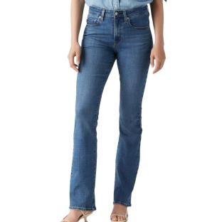 Jean 725 Bleu Foncé Femme Levi's High Rise Bootcut Med Indi vue 0