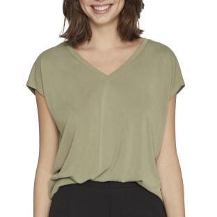 T-Shirt Vert Femme Vila Modala vue 0