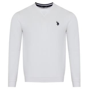 Pull Blanc Homme US Polo ASSN ENEA pas cher