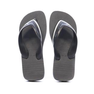 Tongs Gris Homme Havaianas Hybrid Free pas cher