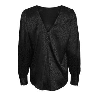 Blouse Noire Femme Vero Moda Elotta vue 0