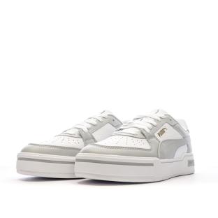 Baskets Blanches/Gris Homme Puma Pro Classic vue 6