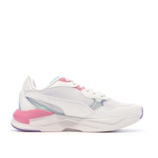 Baskets Rose/Blanc Femme Puma Bouncy vue 2