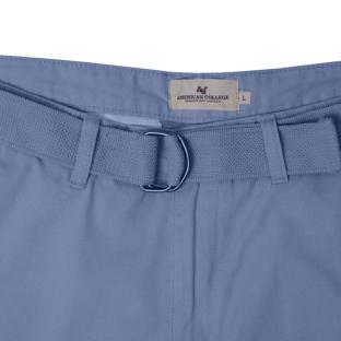 Short Bleu Homme American College Chino vue 3