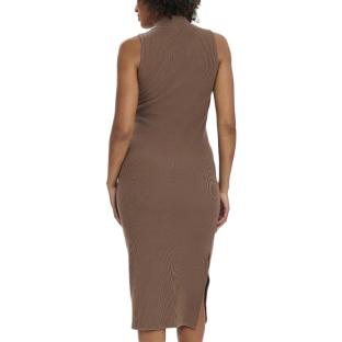 Robe de Grossesse Marron Femme Vero Moda Marternity Calf vue 2