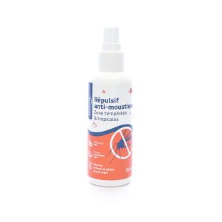 Spray Anti-moustique HappyLab 75ml pas cher