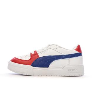 Baskets Blanches/Rouges/Bleu Garçon Puma Ca Pro pas cher