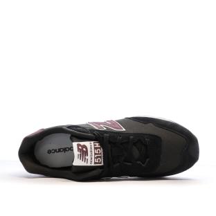 Baskets Noires/Prunes Femme New Balance 515 vue 4