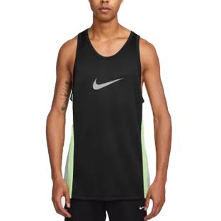 Débardeur Basketball Noir/Jaune Homme Nike Icon pas cher