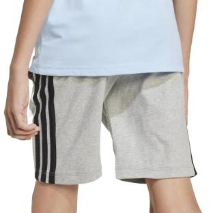 Short Gris Garçon Adidas J 3s Kn Sh 210 vue 0
