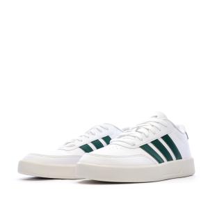 Adidas Breaknet 3.0 Men’s White/Green Trainers Photo of the Espace des Marques %store% store - view of %key%
