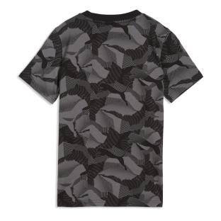 T-Shirt Noir Garçon Puma Ess Camo Aop vue 0