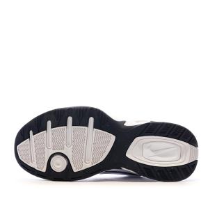 Baskets Blanches/Marine Homme Nike Air Monarch 4E vue 5