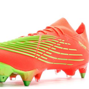 Chaussures de football Orange Homme Adidas Predator Edge.1 vue 7