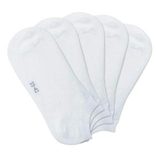 Lot de 5 paires de chaussettes Blanches Mixte Espace des Marques vue 0