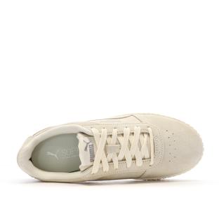 Baskets Beiges Femme Puma Carina 2.0 vue 4