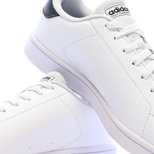 Baskets Blanches/Noires Homme Adidas Urban Court vue 0