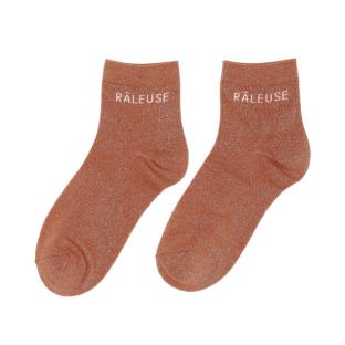 Terracotta-Socken für Damen „Stella Green Insolente“ Ansicht 0