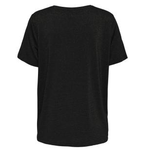 T-shirt Noir Femme Only Harlyy vue 2