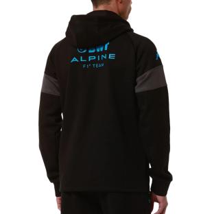 Veste Noire Homme Kappa Adorfeo vue 2