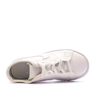 Baskets Blanches Fille Nike Blazer Low vue 4