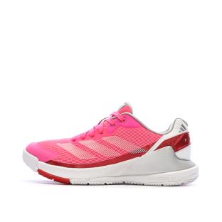 Chaussures de Running Rose Femme Adidas Crazyquick vue 0
