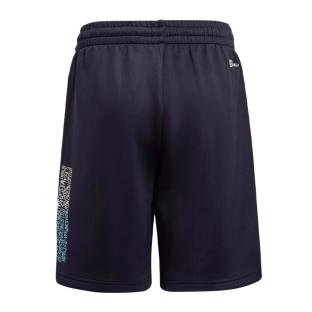 Short Marine Garçon Adidas Messi HE7030 vue 2