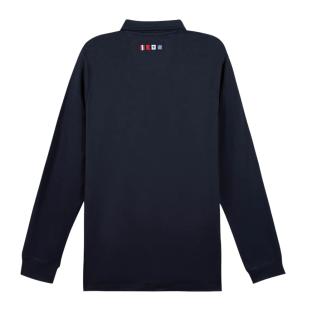 Polo Manches Longues Marine Homme TBS Sapin vue 0