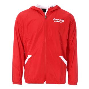 Veste Coupe-Vent Rouge Homme Supreme Grip Treeko pas cher