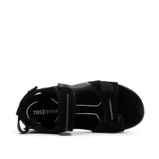 Schwarze Herrensandalen TBS Jaimmye Ansicht 0