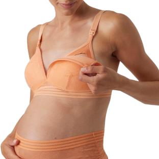Soutien Gorge D'allaitement Orange Femme Mamalicious New Lace vue 0