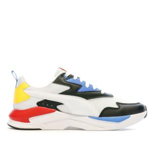 Baskets Blanches/Rouge/Bleu Homme Puma X-Ray Lite vue 2