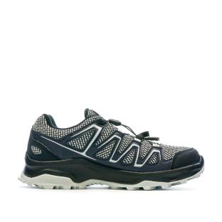Chaussures de randonnée Noire/Bleu Femme Salomon Custer vue 2