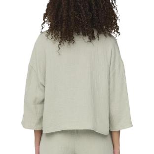 Chemise Verte Femme JDY Theis Life 3/4 vue 0