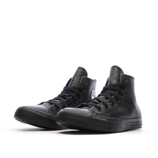 Baskets Noires Femme Converse Chuck Taylor All Star A05432C vue 6