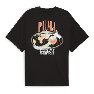 T-Shirt Noir Homme Puma Hoop vue 0