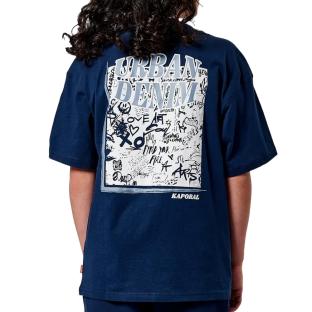 T-Shirt Marine Garçon Kaporal Orion vue 2