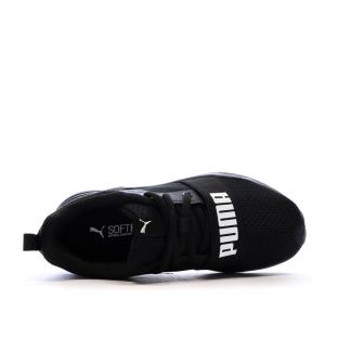 Baskets Noires Garçon Puma Wired01 vue 4