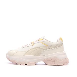 Baskets Roses/Jaune Femme Puma Cassia pas cher