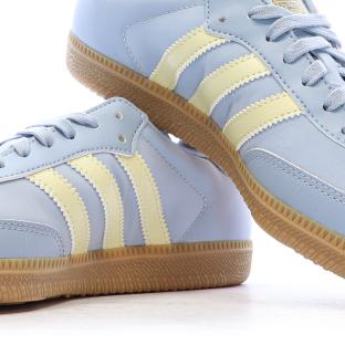 Samba OG Adidas Bleu/Jaune Mixte vue 7
