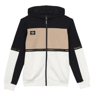 Sweat Marine/Blanc Homme Umbro Prt Fz vue 0
