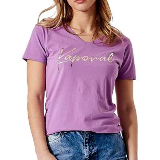 T-shirt Violet Femme Kaporal FRANE pas cher